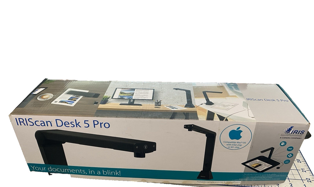 IRIScan Desk 5 Pro Smart Portable USB Document Scanner